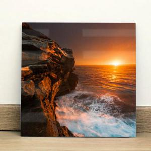 아트박스/꾸밈 tk496-아크릴액자_해가저무는바다