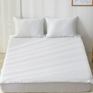 [샤이닝홈]샤르르 쿨링앤슬립 냉감 3중직 밴딩 침대패드 EK