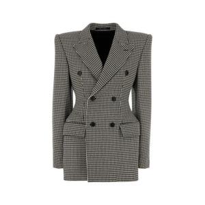 발렌시아가 자켓 794461TST06 1070 BLACKWHITE