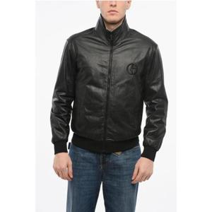 알마니 가죽 자켓 H3SR89 CSP89 999 Black