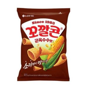 [롯데제과] 롯데 꼬깔콘 군옥수수맛 134g 12개_