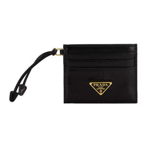 25FW 프라다 삼각로고 카드지갑 블랙 1MC025 2CYR F0002