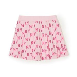 MLB키즈반바지 NQK 7FSKM0141-50PKL CLASSIC MONOGRAM 플리츠 스커트