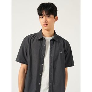[25FW 신상] [빈폴멘] 나일론 시어서커 반소매 셔츠  애쉬 (BC5765C464)