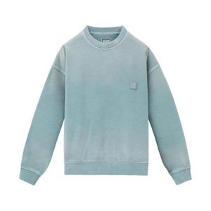 우영미 다잉 백로고 스웨트셔츠 민트   25SS W251TS30753M
