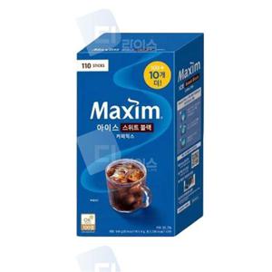 맥심 아이스블랙 커피믹스 100T+10T