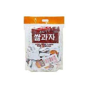 크리스피 허니눈꽃 쌀과자 대용량 간식 920g 쌀과자