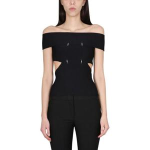 알렉산더 맥퀸 긴팔 티셔츠 748051 Q1A5Z1000 Black