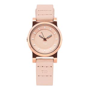 [공식수입정품] TID WATCHES 40202131 No.4 Rose Gold / Champagne Leather Wristband (28)