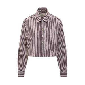 이자벨마랑 셔츠 24ACH0179FAB1I01I ECBY ECRU BURGUNDY