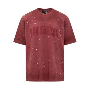 디스퀘어드2 반팔 티셔츠 S74GD1303S21600 305 CHERRY POP