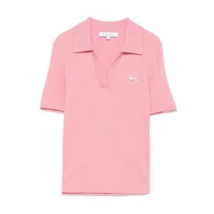 메종키츠네 베이비 폭스 패치 폴로 티셔츠 OW00201KT1091 0139