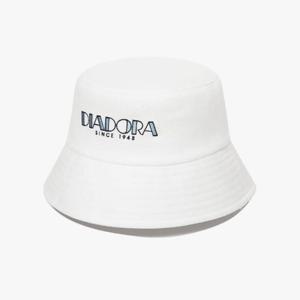 디아도라모자 AQS D3242LCP13OWH 그래픽 로고 버킷햇 OFF WHITE