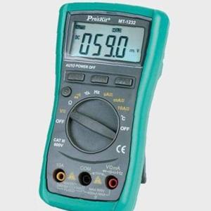 coms Prokit 디지털 테스터기(MT 1232) DC AC전류저항
