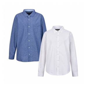 [보노보][보노보] 남성 코튼 린넨 셔츠 2종택1