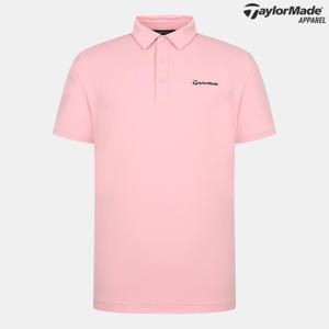 [테일러메이드]남성 소매 빅로고 카라 반팔 티셔츠 TMTYO2741-403
