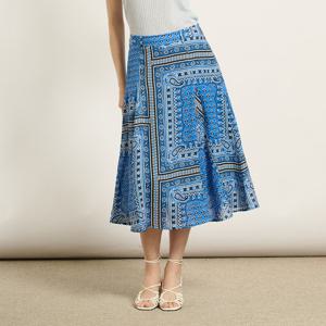 [BCBG] 반다나 린넨 스커트 B5M5S239