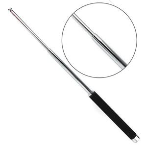 확장형 삼단봉 640mm SS-02실버 고탄소강 강철 호신