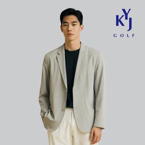 봄여름 우븐 스트레치 스판 기능성 남성 골프 자켓 KPSMJK23