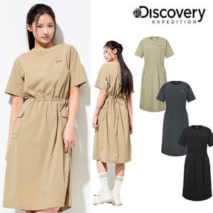 [디스커버리] 25SS 신상/30%할인/여성/기능성/냉감소재/프레시벤트 폴튼 경량 우븐 원피스 DWOP91053
