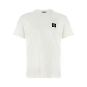 스톤 아일랜드 반팔 티셔츠 K2S152100027S0013V0001 White Black