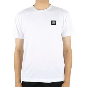 디몬트 23 S/S 스톤 남성 체스트 로고 패치 반팔(화이트) 101524113 A0001