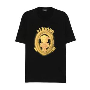 베르사체 반팔 티셔츠 1A15870 1013302 1B000 BLACK