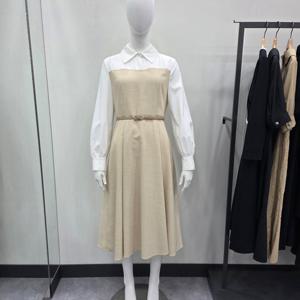 [로엠]셔츠매칭 원피스_RMOWD23R12