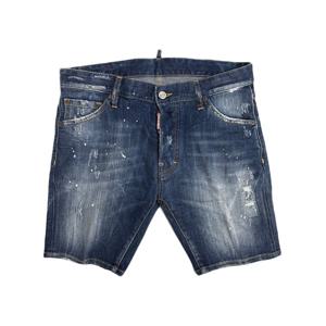 14주년 더티워싱 체인 포인트 데님 쇼츠 S71MU367 470