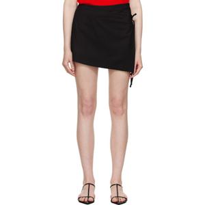 던스트 블랙 미니 스코트 Mini Skirt 251965F090007