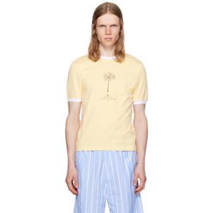 자크뮈스 옐로우 라 크루아제르 더 베니스 티셔츠 25E255JS281-2463 251553M213009