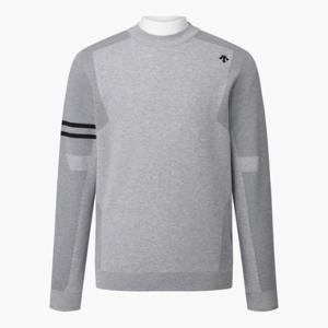 M 데상트골프티셔츠 GQC DP31MFKP94-MLGG 남성 2in1 방풍 스웨터 / MELANGE GREY