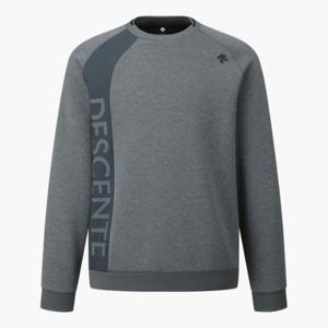 M 데상트골프티셔츠 GQC DP32MFNL91-MLGG 남성 MIX 라운드 긴팔 티셔츠 / MELANGE GREY