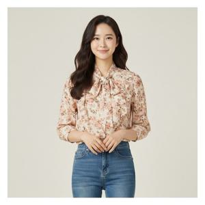 [조이너스][조이너스]플라워 러플 블라우스-JF22RB9001413A