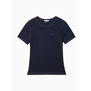 타미힐피거 W 슬림핏 반팔 티셔츠 BB T22E6TTO002WT1 DW5 YBH