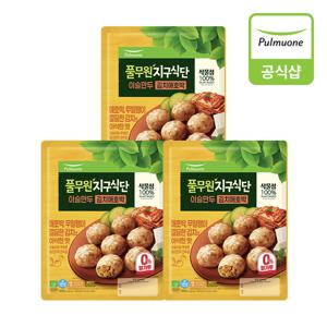 [풀무원] 지구식단 이슬만두 김치애호박 (1.02kg) 3개