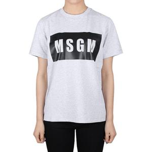[MSGM] 박스로고 반팔티 (2000MDM520 200005 94)