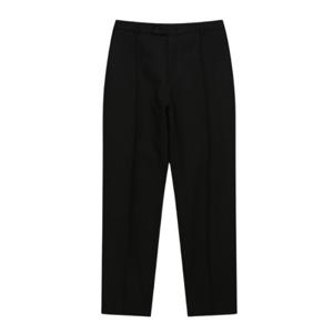 [본(정장)]남성 F/W 울믹스 핀턱 테이퍼드 팬츠 블랙 BN3WTA384BK