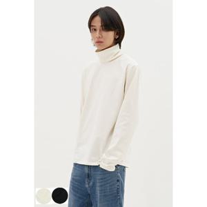[플랙진]남성 플랙 로고 터틀넥 티셔츠 (PWTO4RLL73M)