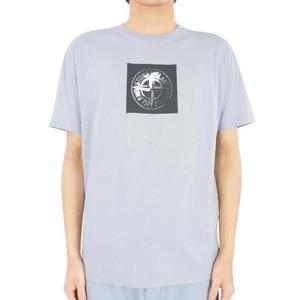 디몬트 24 S/S 스톤 남성 컴퍼스 프린팅 반팔(스카이) 80152NS83 V0041