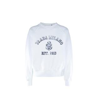 프라다 긴팔 티셔츠 13471616V5 F0009 Bianco