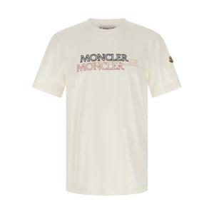 몽클레어 반팔 티셔츠 K20918C0005589AZ9034 White