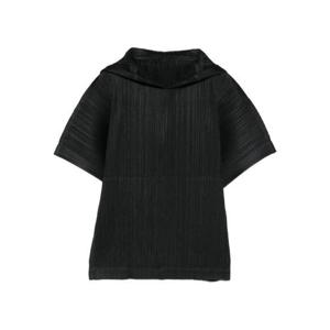 플리츠플리즈 민소매 티셔츠 PP58JK123 15 BLACK