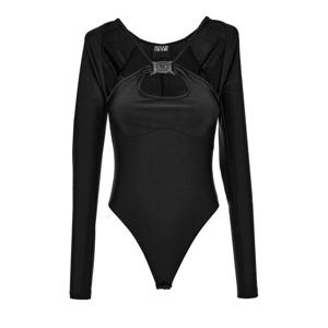 베르사체 바디수트 티셔츠 79HAM618 N0008899 Black