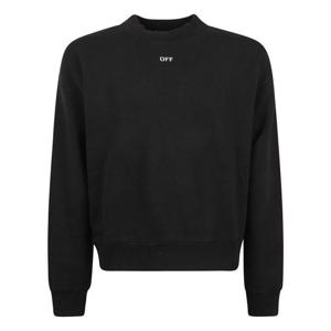 오프화이트 긴팔 티셔츠 OMBA054S25FLE0051041 Black