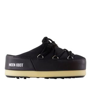 문부츠 EVX 라운드 토 뮬 샌들 1470030 N001 BLACK