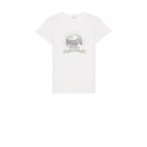 생로랑 반팔 티셔츠 817047 Y37YJ9010 NATUREL VERT