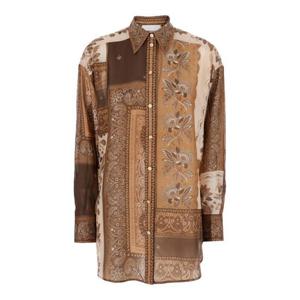 짐머만 블라우스 셔츠 4588TSS252CHCBAN Brown