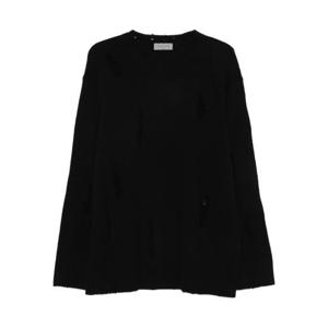 요지 야마모토 스웨터 HLK03183 BLACK