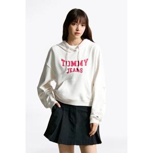 타미진 여성 박시 크롭 바시티 후디 (T32F7TTO51TWT1)
